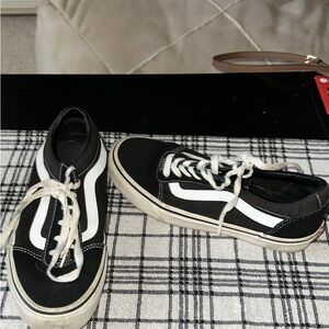 Vans Black and White Sneakers